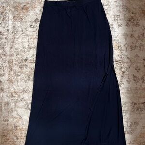 Brandy Melville Blue Maxi Pencil Skirt with Slit